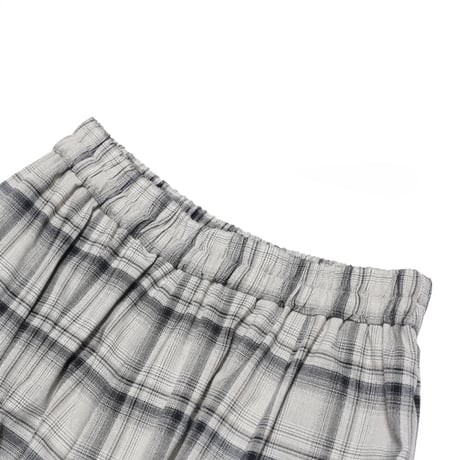 02｜CHECK GATHER SKIRT anemoa