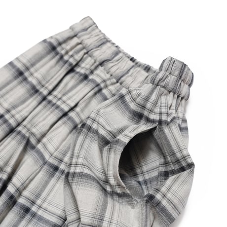 02｜CHECK GATHER SKIRT anemoa
