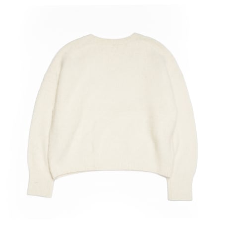 |FOX CASHMERE V-NECK KNIT cocelle