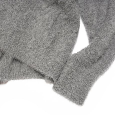 |FOX CASHMERE V-NECK KNIT cocelle