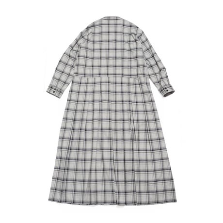 03｜CHECK DRAWSTRING DRESS anemos