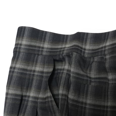 04｜CHECK WIDE PANTS  nemoa