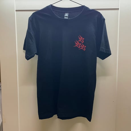 六六六　日の丸　Tシャツ 黒×赤