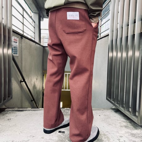 JOHN SOFIA The After Zone Fleece Trousers (Brick)｜ジョンソフィア アフターゾーン フリーストラウザーズ（ブリック）