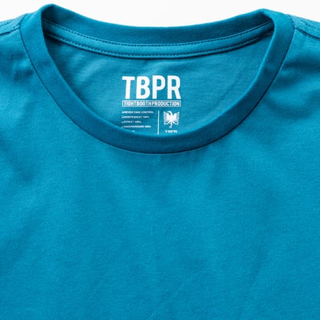 TIGHTBOOTH DISTORTION S/S T-SHIRT (Aquamarine)｜タイトブース ディストーション ショートスリーブ ティー（アクアマリン）