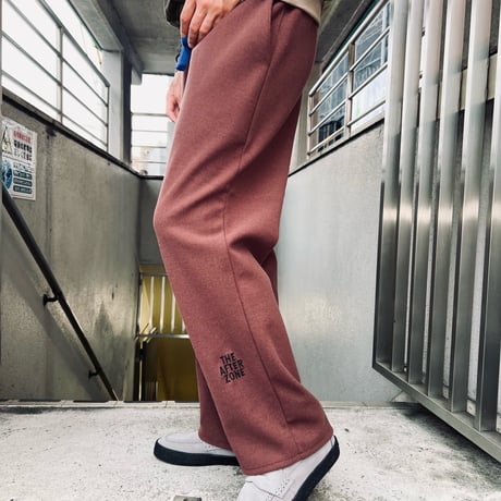 JOHN SOFIA The After Zone Fleece Trousers (Brick)｜ジョンソフィア アフターゾーン フリーストラウザーズ（ブリック）