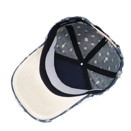 CHILLIN’ Crash Denim Cap (Blue)｜チリン クラッシュデニムキャップ（ブルー）