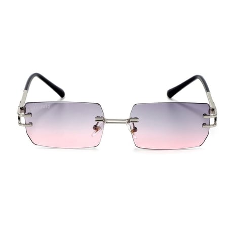 $ole only rimless sunglasses (Pink)｜ソールオンリー リムレス サングラス（ピンク）