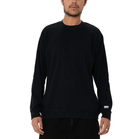 PRO CLUB Heavyweight Thermal Crew (BLK)｜プロクラブ ヘビーウェイト サーマル クルー（ブラック)