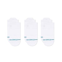 STANCE ICON LOW TAB 3 PACK (WHITE)｜スタンス アイコン ロー タブ 3パック（ホワイト）