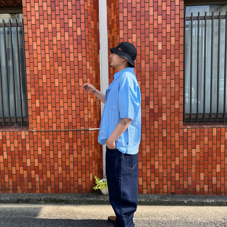 EVISEN WILLIAM SHIRT THE 8th (Blue)｜エヴィセン ウィリアム シャツ ザ エイス（ブルー)