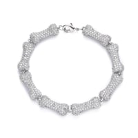 $ole only bone chain bracelet (Silver)｜ソールオンリー ボーン チェーン ブレスレット（シルバー）