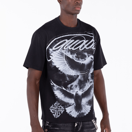 GUAPI Black Ascension Tee (Black)｜グアピ ブラック アセンション ティー（ブラック）