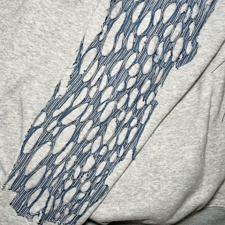 JOHN SOFIA Webby Crewneck Sweat (Heather Gray) / ジョンソフィア ウェビー クルーネック スウェット（ヘザーグレー）