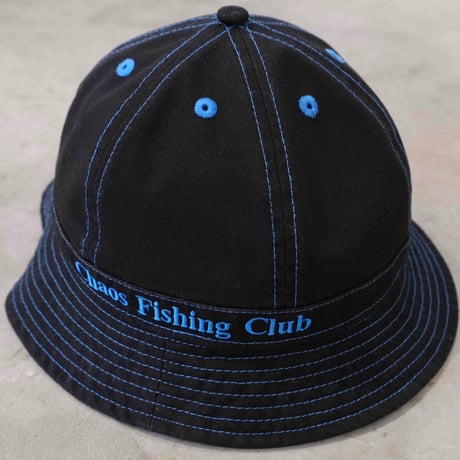 Chaos Fishing Club Logo Bucket Hat (BLACK)｜カオス フィッシング クラブ ロゴ バケットハット（ブラック）
