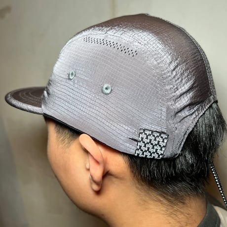 ATTACK ORIGINAL “Attack Sports” Nylon Rip-stop Cap (Gray)｜アタックオリジナル アタックスポーツ　ナイロンリップストップ キャップ（グレー）