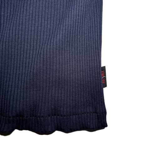 JOHN SOFIA Ringer Rib Knit (Navy) | ジョンソフィア リンガー リブニット（ネイビー)