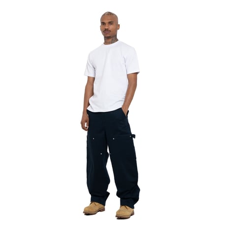 PRO CLUB Barrel Leg Carpenter Pant (NVY)｜プロクラブ バレル レッグ カーペンター パンツ（ネイビー)