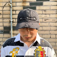 SUPPLIER CROSS PATCH 6 PANEL CAP (Black)｜サプライヤー クロス パッチ 6パネルキャップ（ブラック）