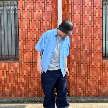 EVISEN WILLIAM SHIRT THE 8th (Blue)｜エヴィセン ウィリアム シャツ ザ エイス（ブルー)