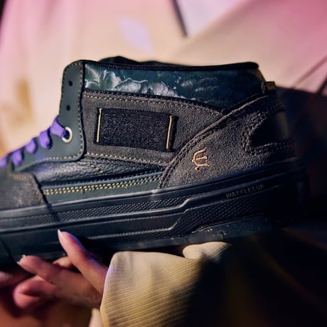 VANS x EVISEN SKATE HALF CAB WAFFLECUP (Evisen Black/After Dark) | ヴァンズ × エヴィセン ハーフキャブ ワッフルカップ