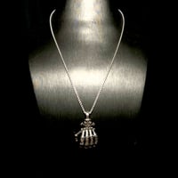 JOHN SOFIA Bone Hand Necklace (Silver)｜ジョン ソフィア ボーン ハンド ネックレス（シルバー)