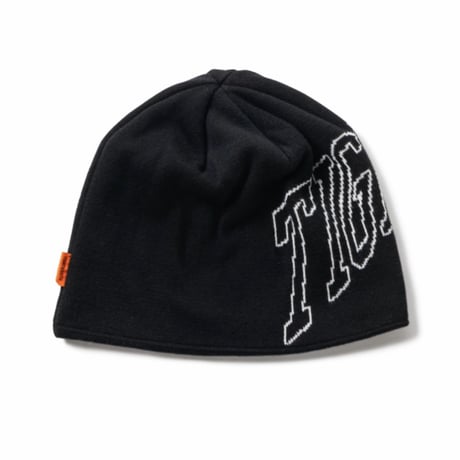 TIGHTBOOTH ACID LOGO BEANIE (Black)｜タイトブース アシッド ロゴ ビーニー（ブラック)