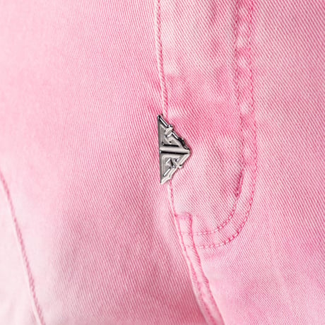 GUAPI French Rose Cross Buckle Shorts (Pink)｜グアピ フレンチ ローズ クロス バックル ショーツ（ピンク）