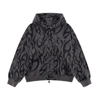 SUPPLIER Tribal Camo Zip Hoodie (CHARCOAL)｜サプライヤートライバル カモ ジップフーディー (チャコール)