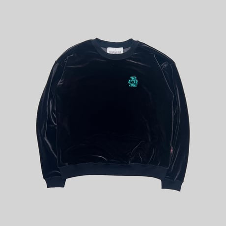 JOHN SOFIA Velour Crewneck (Black)｜ジョンソフィア ベロア クルーネック（ブラック）