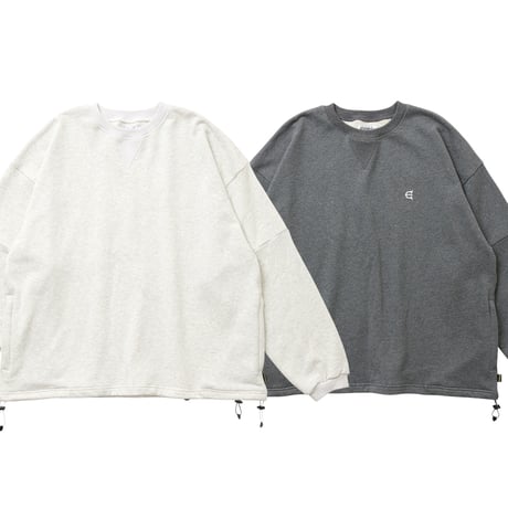 EVISEN HOLIDAY CREW SWEAT 26 (Charcoal) | エヴィセン ホリデー クルー スウェット 26（チャコール）