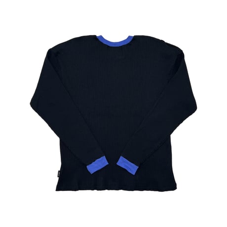 JOHN SOFIA Ringer Rib Knit (Black) | ジョンソフィア リンガー リブニット（ブラック）