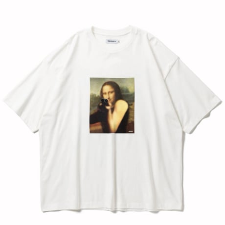 TIGHTBOOTH MONALISA S/S T-SHIRT (White)｜タイトブース モナリザ ショートスリーブ ティー (ホワイト)