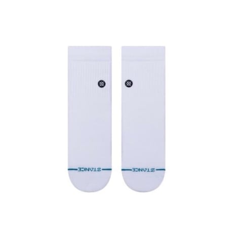 STANCE ICON QUARTER (WHITE)｜スタンス アイコン クォーター（ホワイト）