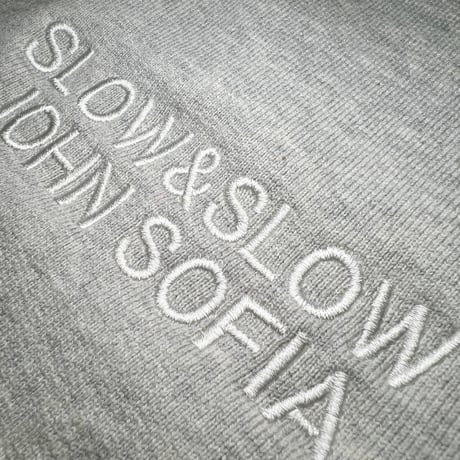 JOHN SOFIA SLOW&SLOW Heavyweight Sweat Pants (Ash) | ジョンソフィア スロー＆スロー ヘビーウェイト スウェットパンツ（アッシュ）