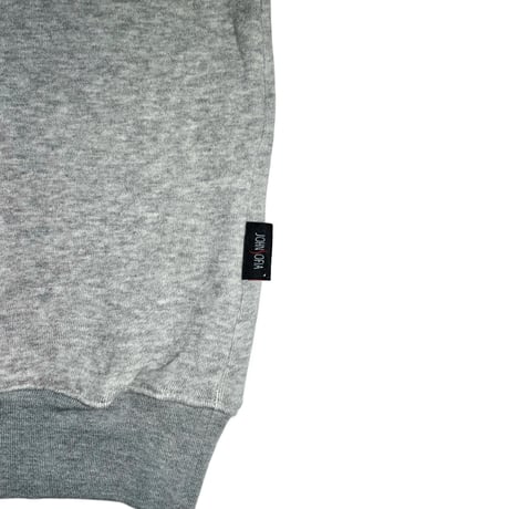 JOHN SOFIA Webby Crewneck Sweat (Heather Gray) / ジョンソフィア ウェビー クルーネック スウェット（ヘザーグレー）