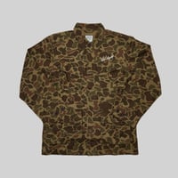 BOB MARLEY × POT MEETS POP ARMY JACKET (DUCK HUNTER CAMO)｜ボブ・マーリー × ポットミーツポップ アーミージャケット (ダックハンターカモ)