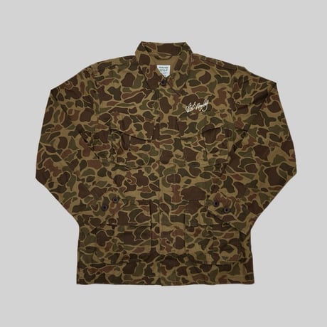 BOB MARLEY × POT MEETS POP OZ ARMY SLANTED POCKET (DUCK HUNTER CAMO)｜ボブ・マーリー × ポットミーツポップ (ダックハンターカモ)