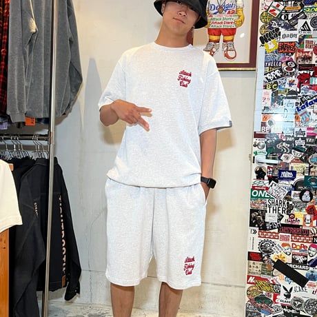 Attack Fishing Club “Chillin Da Surface” 8oz Set-Up (Ash)｜アタックフィッシングクラブ チリン ダ サーフェス セットアップ (アッシュ)