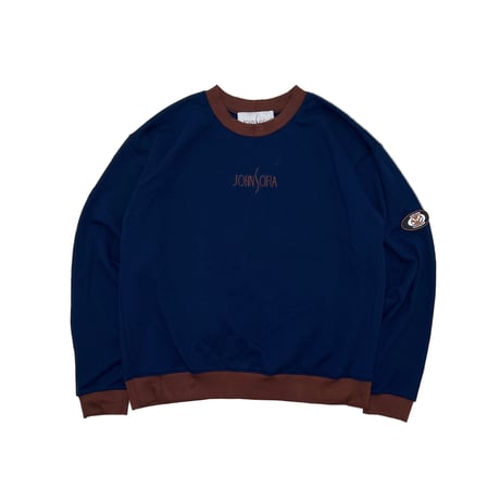 JOHN SOFIA Ringer Sweat (Navy) | ジョンソフィア リンガー スウェット（ネイビー）