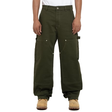 PRO CLUB Barrel Leg Carpenter Pant (OLV)｜プロクラブ バレル レッグ カーペンター パンツ（オリーブ)