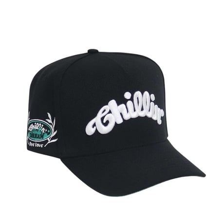CHILLIN' 5panel Cap New York 3rd (Black / Mint) | チリン ファイブパネル キャップ ニューヨーク サード（ブラック / ミント）