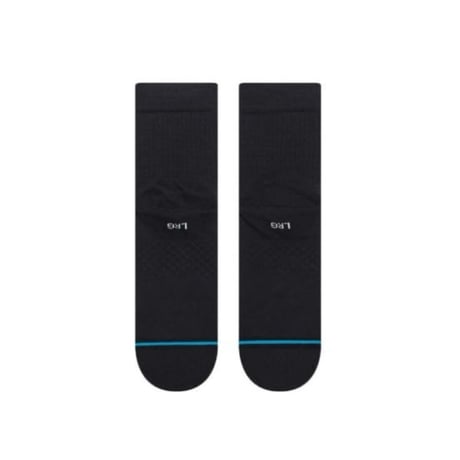 STANCE ICON QUARTER (BLACK)｜スタンス アイコン クォーター（ブラック)
