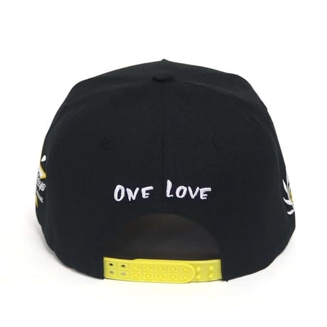 CHILLIN' 5panel Cap Star (Black / Yellow) | チリン ファイブパネル キャップ スター（ブラック / イエロー）