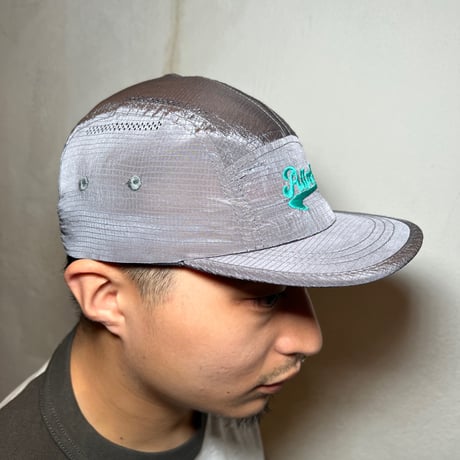 ATTACK ORIGINAL “Attack Sports” Nylon Rip-stop Cap (Gray)｜アタックオリジナル アタックスポーツ　ナイロンリップストップ キャップ（グレー）