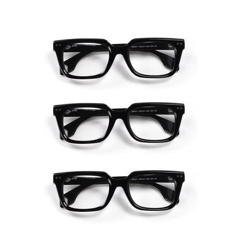 $ole only Urban Edge Square Sunglasses (clear)｜ソールオンリー アーバン エッジ スクエア サングラス（クリア）