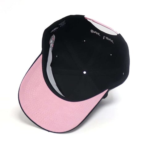 CHILLIN' 5panel Cap Japan 3rd (Black / Pink) | チリン ファイブパネル キャップ ジャパン サード（ブラック / ピンク）