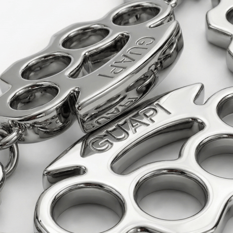 GUAPI Brass Knuckle Jeans Chain (Silver)｜グアピ ブラス ナックル ジーンズ チェーン（シルバー）