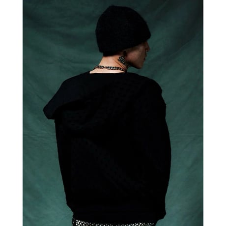SUPPLIER Triple Cross Shaggy Knit Beanie (Black)｜サプライヤー トリプル クロス シャギー ニット ビーニー（ブラック）