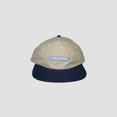 ATTACK DAPS GEAR 6PANEL FIELD CAP (NVY/KH)｜アタックダップスギヤ 6パネル フィールドキャップ（ネイビー/カーキ）